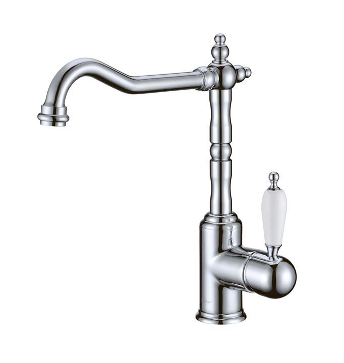 Boheme Tradizionale Oro Смеситель для кухни без возм. подключения фильтра, излив 22 см, цвет: chrome 103