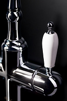 Boheme Tradizionale Oro Смеситель для кухни с возм. подключения фильтра, излив 23,1 см, цвет: chrome 113