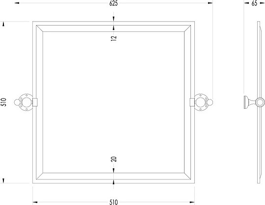 Зеркало Devon&Devon New York NY121OT