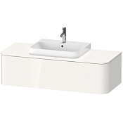 Duravit Happy D.2 Plus Тумба подв. 35,4x130xh55 cм, 1 ящик, цвет белый глянцевый HP4932M2222