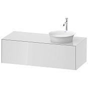 Duravit White Tulip Тумбочка подв., 40,8x130xh55 cм, цвет белый высокогл. WT4977R8585