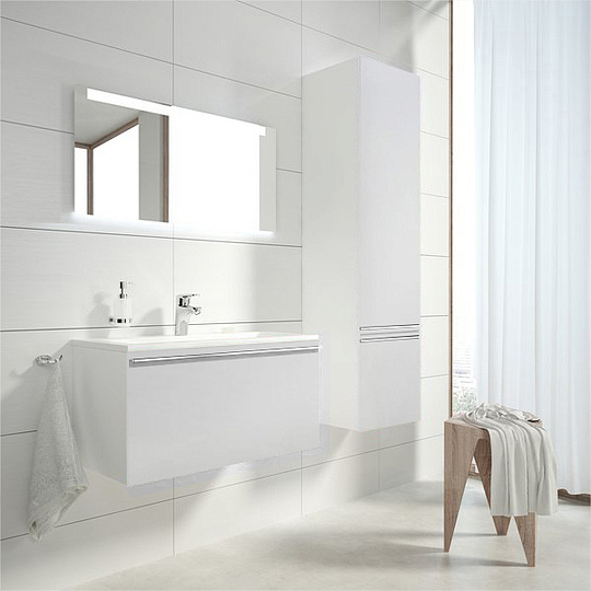 Шкаф-пенал Ravak Clear белый R X000000763