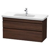 Duravit DuraStyle Тумба под раковину 113х44,8хh61 см, 2 ящика, цвет: каштан темный DS649505353