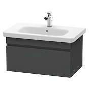 Duravit DuraStyle Тумба под раковину 73х44,8хh39,8 см, 1 ящик, цвет: графит мат. DS638104949