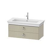 Duravit White Tulip Тумба под раковину 98,4x45,8хh41 см, цвет: темно-серый глянцевый WT43520H3H3