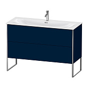 Duravit XSquare Тумба напольная под раковину, 59,2x121xh47,8 cм, цвет: Night Blue SaM XS452609898