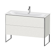 Duravit XSquare Тумба напольная под раковину # 234412, 2 яшика, цвет: Nordic White SaM XS452603939