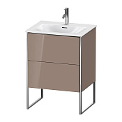 Duravit XSquare Тумба напольная под раковину, 59,2x61xh47,8 см, цвет: Cappuccino HG XS452208686