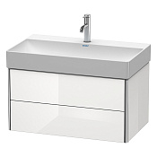 Duravit XSquare Тумба под раковину # 235380, 39,7x78,4xh46 см, цвет: белый глянц. XS416202222