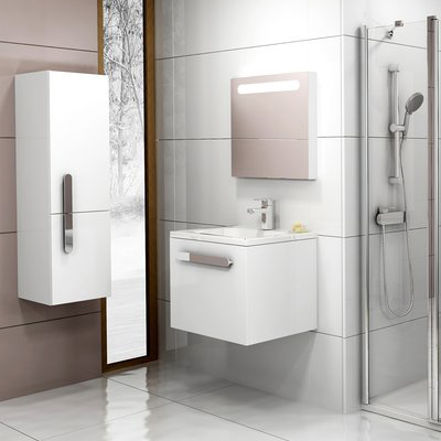 Шкаф-пенал Ravak Chrome белый R X000000543