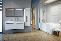 Шкаф-пенал Ravak Chrome белый R X000000543