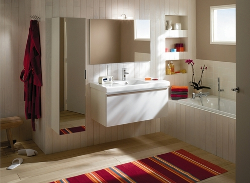 Шкаф-пенал Jacob Delafon Odeon Up белый блестящий EB873-N18