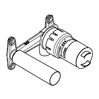 Grohe Eurodisc Joy Встраиваемая часть смесителя для раковины на 2 отверстия 23429000