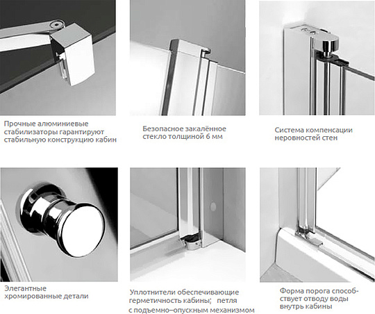 Дверь для душевого уголка Radaway Eos II KDJ 90 L 3799421-01L