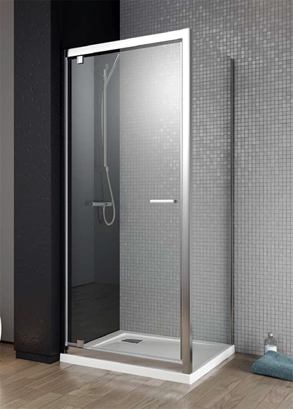 Radaway Twist S Боковая стенка, прозрачная 6 мм, Easy Clean 75х190h см, цвет: хром глянцевый 382010-01