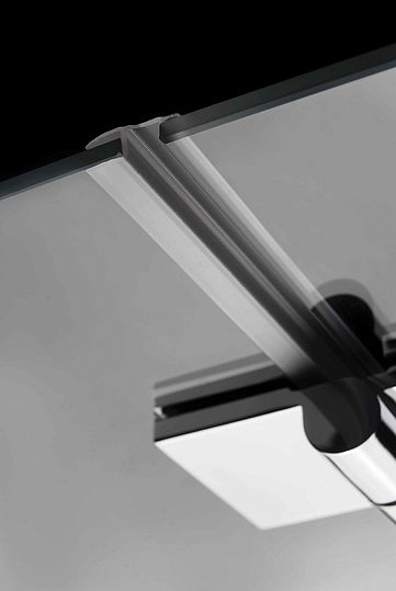 Radaway Idea KDJ Душевая дверь, левая, прозрачная 6 мм, Easy Clean 130х200,5h см, цвет: хром глянец 387043-01-01L