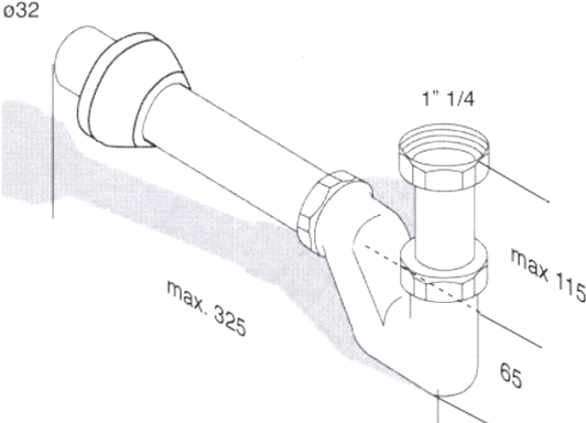 Сифон для раковины Migliore Ricambi 17928