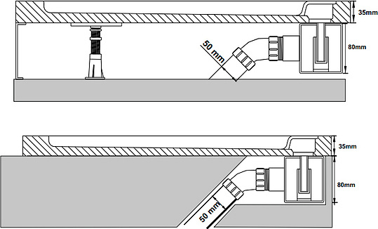 Сифон для поддона RGW S-01 (AWS) 03241100-01