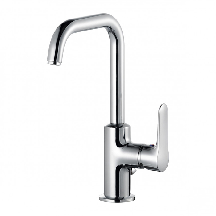 Kludi Objekta Смеситель для раковины, с д/к, высота излива 20,5 см, цвет: хром 320230575