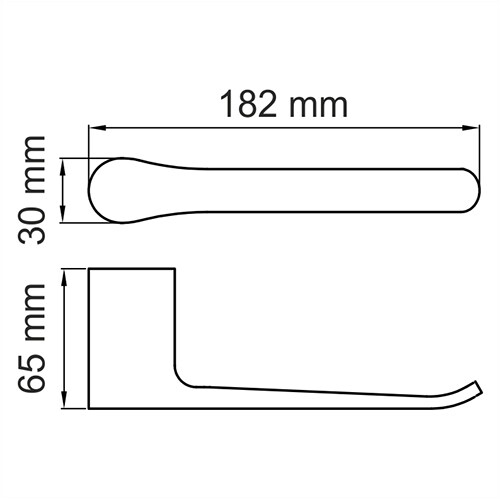 Wasserkraft Wiese Держатель туалетной бумаги, оружейная сталь K-8996