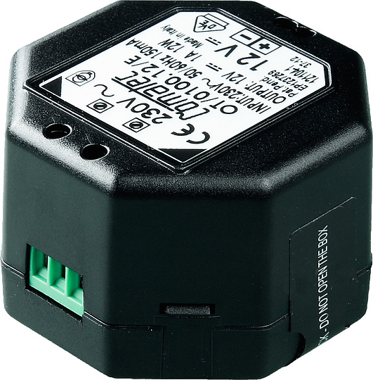 Tece Planus Блок питания панели смыва 230/12 В, цвет: черный 9810003