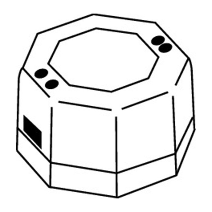 Tece Planus Блок питания панели смыва 230/12 В, цвет: черный 9810003