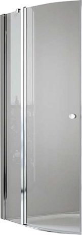 Radaway Eos II Дверь для душевого уголка PDD 100x195h см L, цвет: хром 3799472-01L