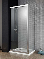 Radaway Twist S Боковая стенка, прозрачная 6 мм, Easy Clean 90х190h см, цвет: хром глянцевый 382012-01