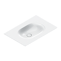 Catalano Comfort Раковина подвесная 75x50x14,5h см, без перелива, покр. Cataglaze цвет: белый глянц. 0520760001