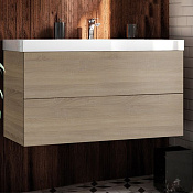 Art&Max Verona-Push Тумба под раковину, 100x45x55h см, цвет: дерево AM-Verona-Push-1000-2C-SO-RS-TS