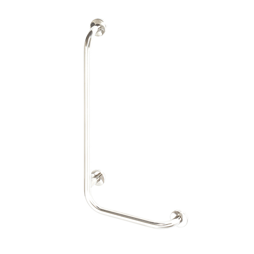 Bemeta Help Пopучeнь настенный, левый 63x11x68h см, цвет: белый 301112074