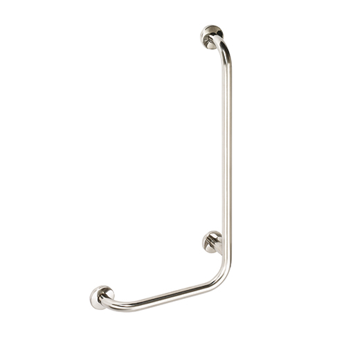 Bemeta Help Пopучeнь настенный, правый 63x11x68h см, цвет: хром 301112061