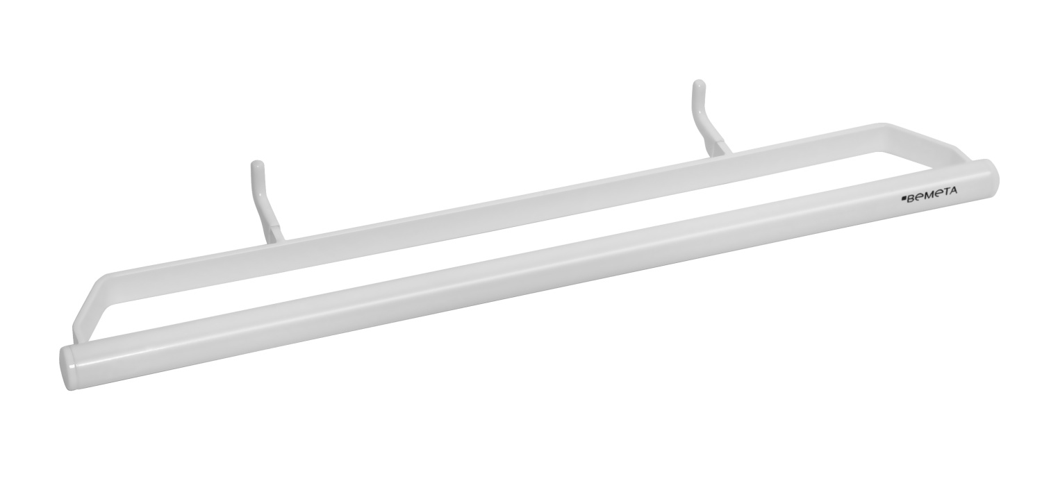 Bemeta Rawell Полотенцедержатель на радиатор 61 см, цвет: белый 101204164