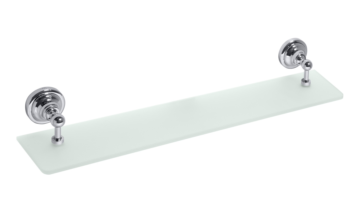 Bemeta Retro Полочка стеклянная, подесная 60x12x8,7h см, цвет: хром 144302242