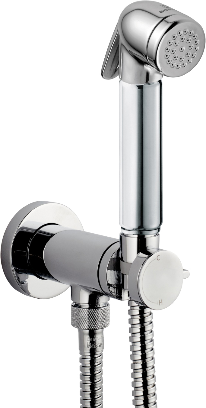 Bossini Talita Гигиенический душ, лейка 3,1 см, шланг 125 см, цвет: chrome E37006B.030