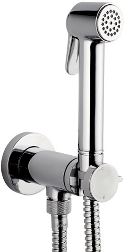 Bossini Paloma Гигиенический душ, лейка 3,4 см, шланг 125 см, цвет: chrome E37007B.030