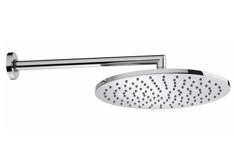 Bossini Tetis Верхний душ d30 см, 1 вид струи, кронштейн настенный 40 см, цвет: chrome H70872I.070