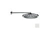 Bossini Apice Верхний душ d28 см, 1 вид струи, кронштейн настен. 33см, цвет:polished stainless steel H70430H.045