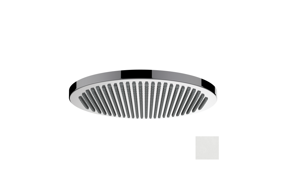 Bossini Apice Верхний душ d28 см, 1 вид струи, без кронштейна, цвет: polished stainless steel I00430.045
