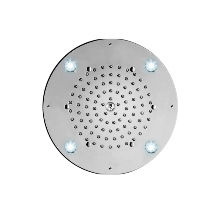 Bossini Oki Потолочный душ встраиваемый 29 см, 1 вид струи, LED, цвет: chrome I01724.030
