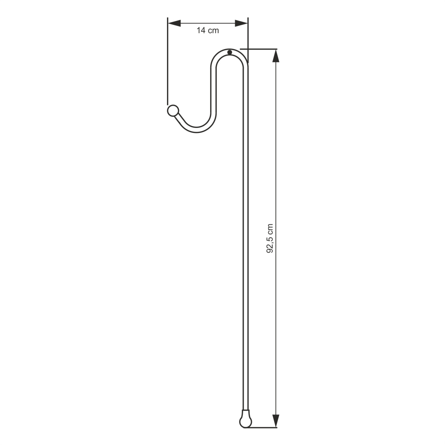 Wasserkraft Держатели для 3-х навесных полок, цвет: хром K-1133