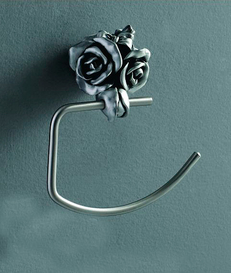Art&Max Rose Полотенцедержатель, цвет: серебро AM-B-0916-T