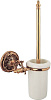 Art&Max Barocco Ершик для унитаза подвесной с керамической чашей, цвет: бронза AM-1785-Br