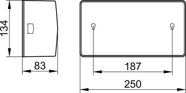 Keuco Universal Контейнер для салфеток, цвет: хром 49770 10000