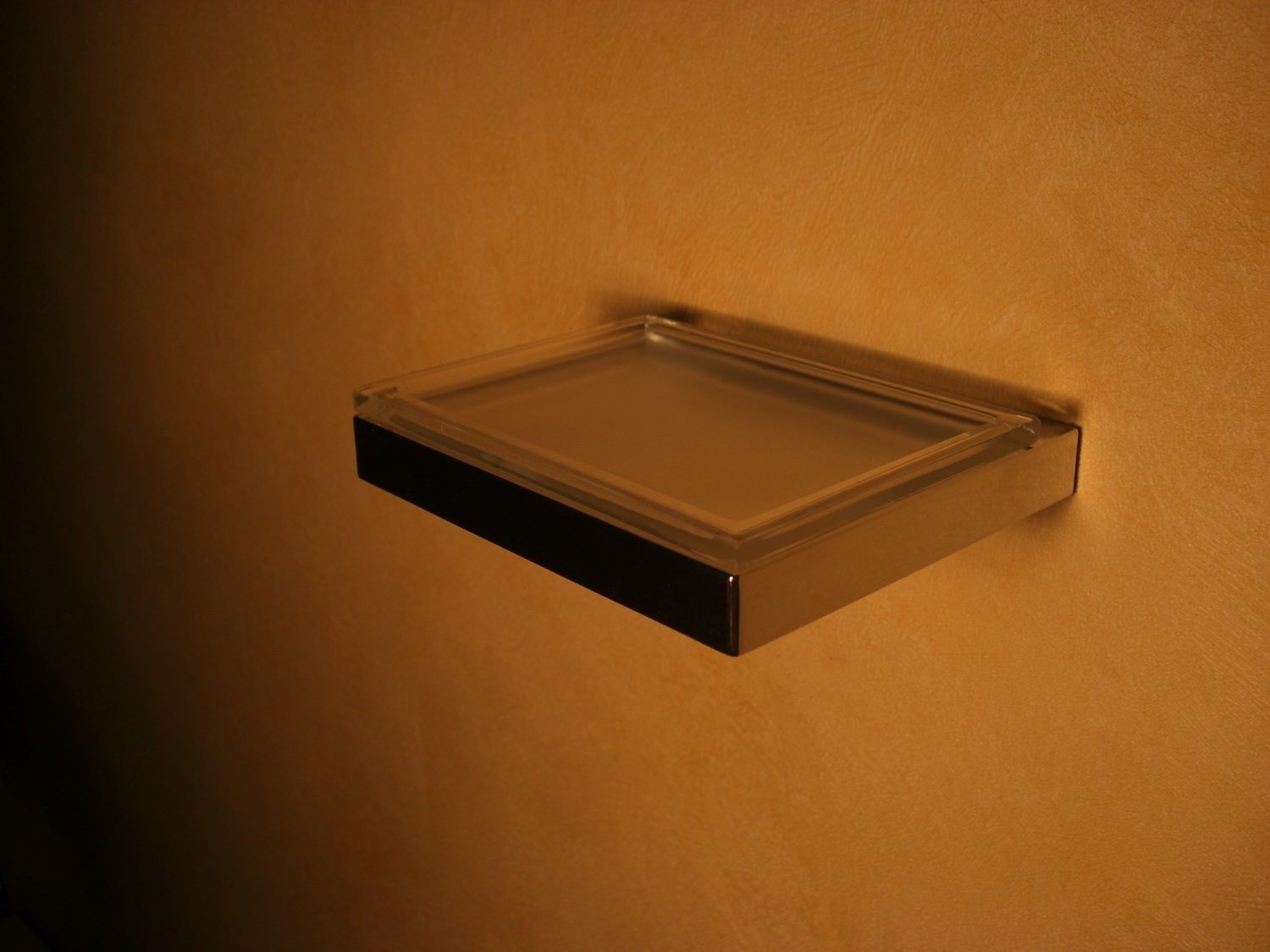 Keuco Edition 11 Мыльница со стеклянной чашей, подвесная, цвет: шлифованный черный 11155 139000