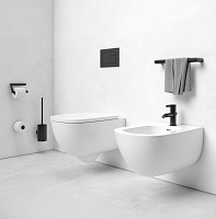 Keuco Ixmo Смеситель для биде рычажный, с донным клапаном, цвет: черный матовый 59509 373000