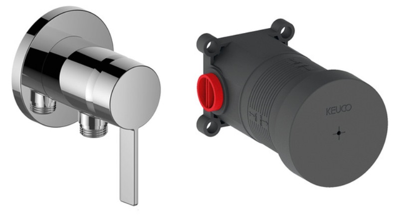 Keuco Ixmo Solo Смеситель для душа, с встраиваемой частью, цвет: хром 59552 019521