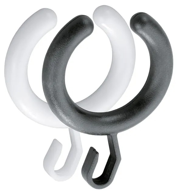 Keuco Plan Кольца для шторки 10 шт., цвет: черный 14927 000165