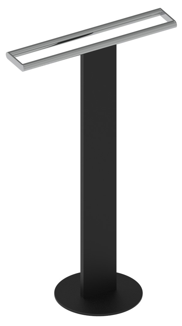 Keuco Universal Полотенцедержатель двойной, напольный 52,1x26x85,3h см, цвет: черный хром 49873 70201