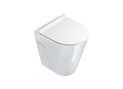 Catalano Zero Унитаз напольный 35x45 см, покрытие Cataglaze, цвет: белый глянцевый 1VP4500